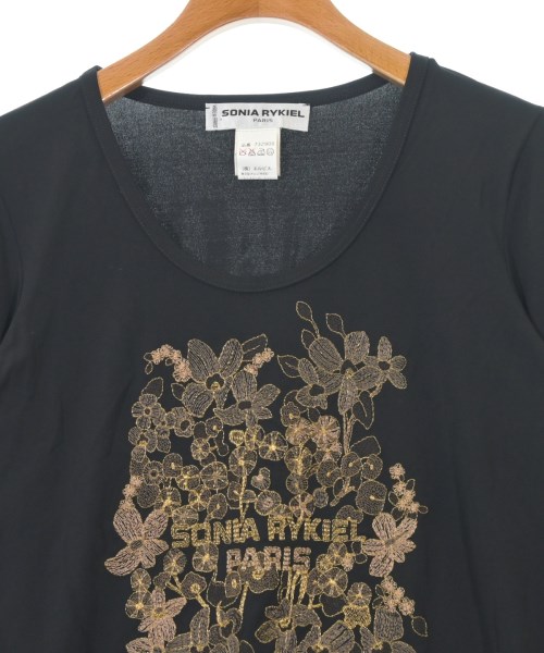 SONIA RYKIEL（ソニアリキエル）Tシャツ・カットソー 黒 サイズ:M レディース/2200605567115