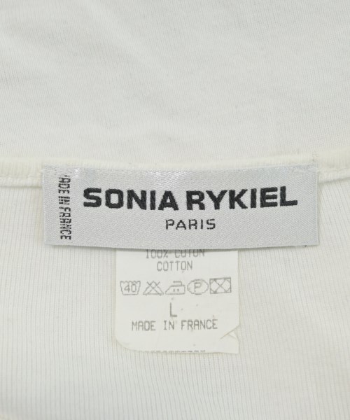 SONIA RYKIEL（ソニアリキエル）Tシャツ・カットソー 白 サイズ:L レディース/2200605567122