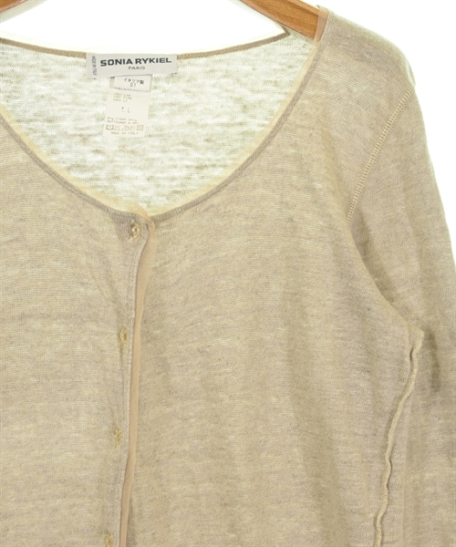 SONIA RYKIEL（ソニアリキエル）カーディガン ベージュ サイズ:L レディース/2200612851016