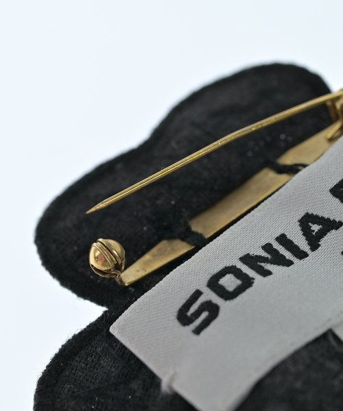 SONIA RYKIEL（ソニアリキエル）ブローチ・コサージュ 黒 サイズ:- レディース/2200616332337