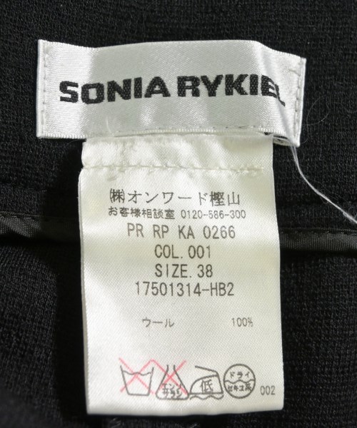 SONIA RYKIEL（ソニアリキエル）その他 黒 サイズ:38(S位) レディース/2200611767028