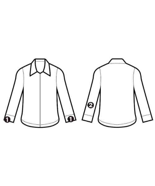 SONIA RYKIEL（ソニアリキエル）カジュアルシャツ 白 サイズ:36(XS位) レディース/2200646664033