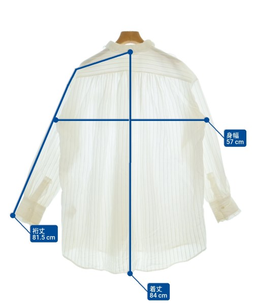 SONIA RYKIEL（ソニアリキエル）カジュアルシャツ 白 サイズ:36(XS位) レディース/2200646664033