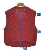 SONIA RYKIEL（ソニアリキエル）ベスト/ノースリーブ 赤 サイズ:38(S位) レディース/2200682954020