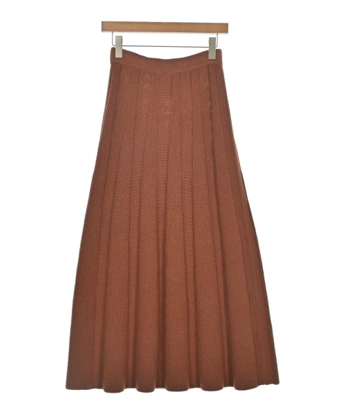 SONIA RYKIEL（ソニアリキエル）ロング・マキシ丈スカート オレンジ サイズ:38(S位) レディース/2200692584026