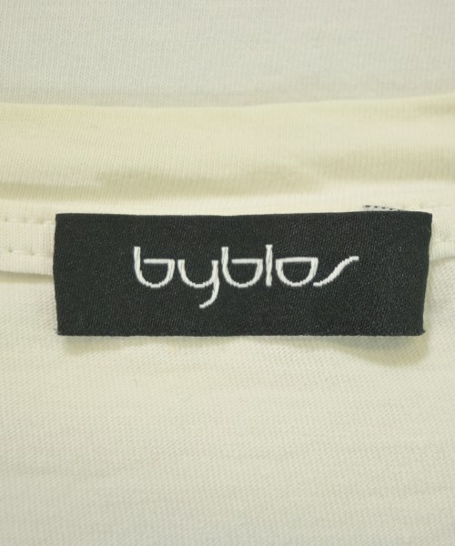 BYBLOS（ビブロス）Tシャツ・カットソー 白 サイズ:S メンズ/2200676934427
