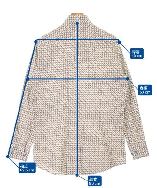 HUGO BOSS（ヒューゴボス）カジュアルシャツ ベージュ サイズ:16 1/2(XL位) メンズ/2200634038020