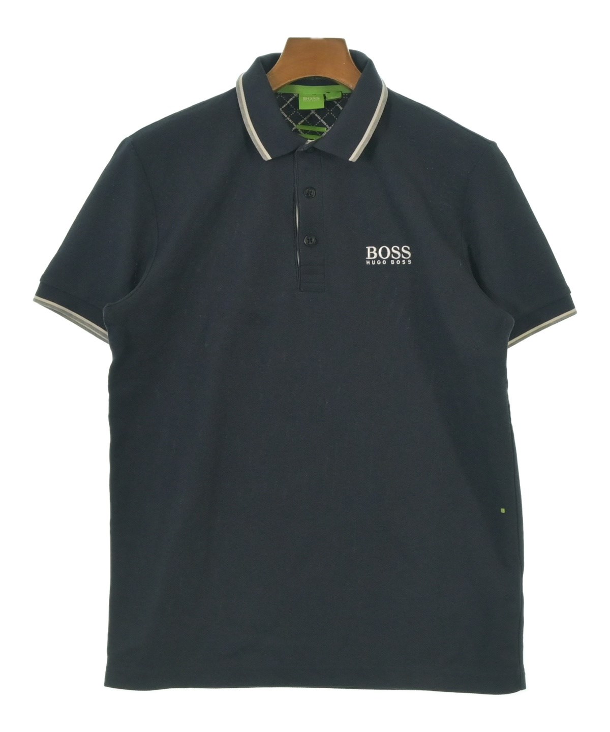HUGO BOSS 新品未使用　メンズ　ポロシャツ　M(定価¥20,900 HUGO BOSS（ヒューゴボス）ポロシャツ 紺 サイズ:S メンズ