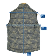 HUGO BOSS（ヒューゴボス）ダウンジャケット/ダウンベスト カーキ サイズ:S メンズ/2200637491372