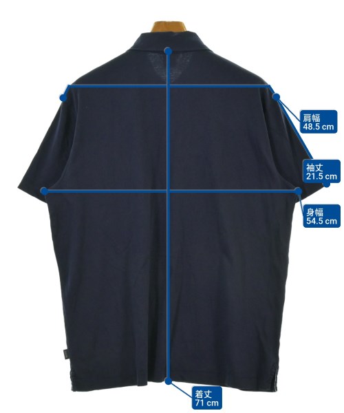 HUGO BOSS（ヒューゴボス）ポロシャツ 紺 サイズ:XL メンズ/2200630364864