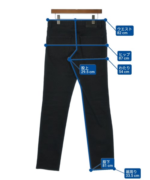 HUGO BOSS（ヒューゴボス）デニムパンツ 黒 サイズ:30(M位) メンズ/2200632774432