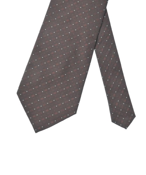 HUGO BOSS（ヒューゴボス）ネクタイ 茶 サイズ:- メンズ/2200643958111