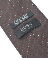 HUGO BOSS（ヒューゴボス）ネクタイ 茶 サイズ:- メンズ/2200643958111