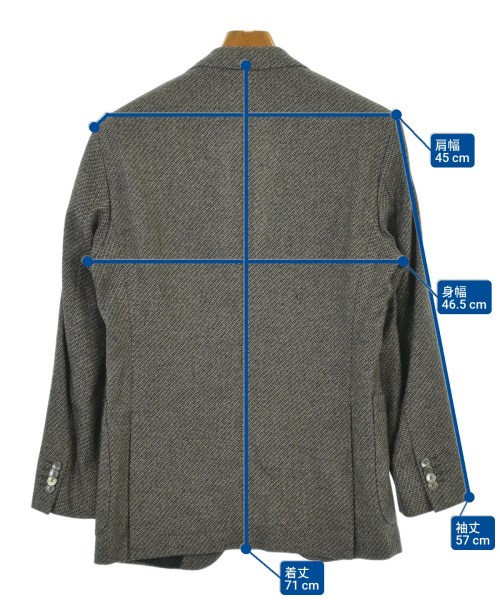 HUGO BOSS（ヒューゴボス）テーラードジャケット 黒 サイズ:46(M位) メンズ/2200594631026