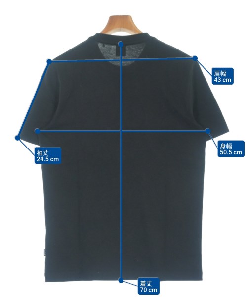 HUGO BOSS（ヒューゴボス）Tシャツ・カットソー 黒 サイズ:S メンズ/2200621575026