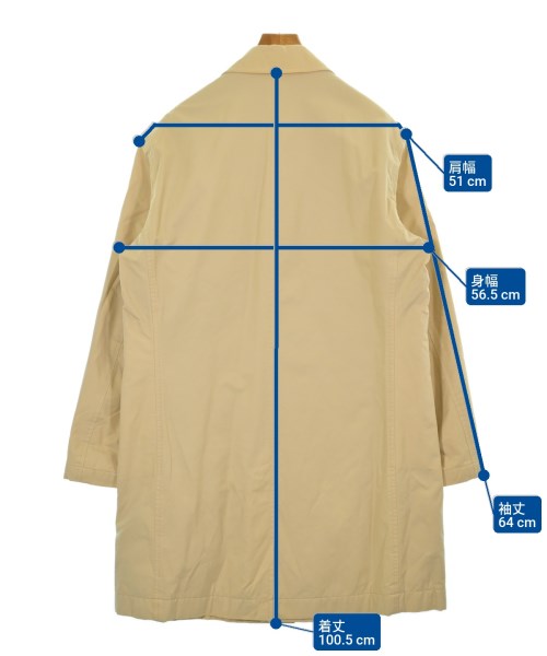 HUGO BOSS（ヒューゴボス）ステンカラーコート ベージュ サイズ:50(XL位) メンズ/2200623508015