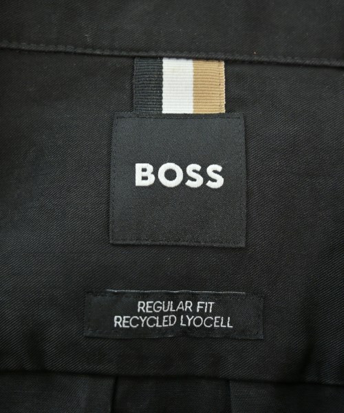 HUGO BOSS（ヒューゴボス）カジュアルシャツ 黒 サイズ:M メンズ/2200624880189