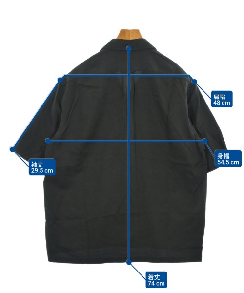 HUGO BOSS（ヒューゴボス）カジュアルシャツ 黒 サイズ:M メンズ/2200624880189