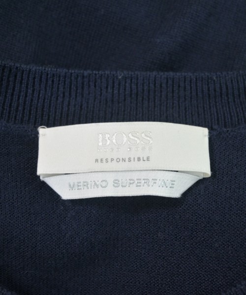 HUGO BOSS（ヒューゴボス）カーディガン 紺 サイズ:L/L レディース/2200626608019