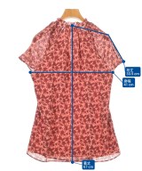 HUGO BOSS（ヒューゴボス）ブラウス 赤 サイズ:44(L位) レディース/2200626608101