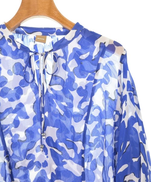 HUGO BOSS（ヒューゴボス）ブラウス 青 サイズ:F レディース/2200626608118