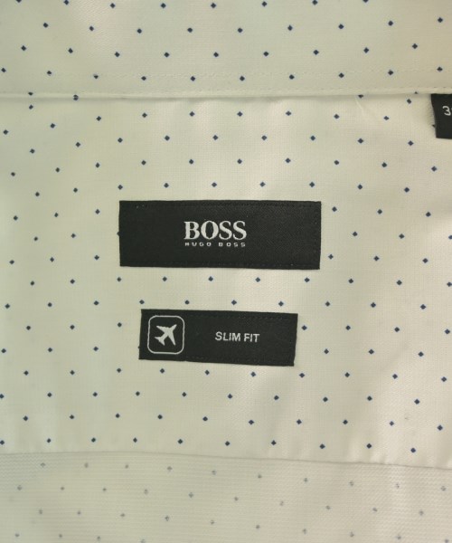 HUGO BOSS（ヒューゴボス）ドレスシャツ 白 サイズ:38(S位) メンズ/2200615339078