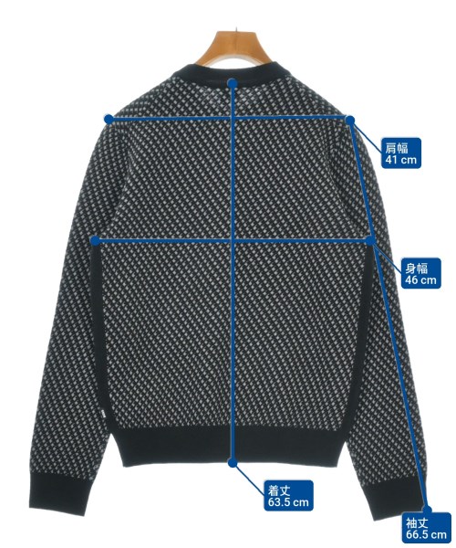 HUGO BOSS（ヒューゴボス）ニット・セーター 黒 サイズ:S メンズ/2200615339115