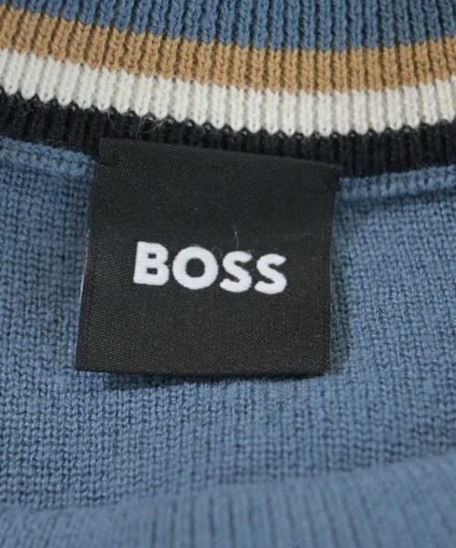 HUGO BOSS（ヒューゴボス）ニット・セーター 青 サイズ:S メンズ/2200615339153