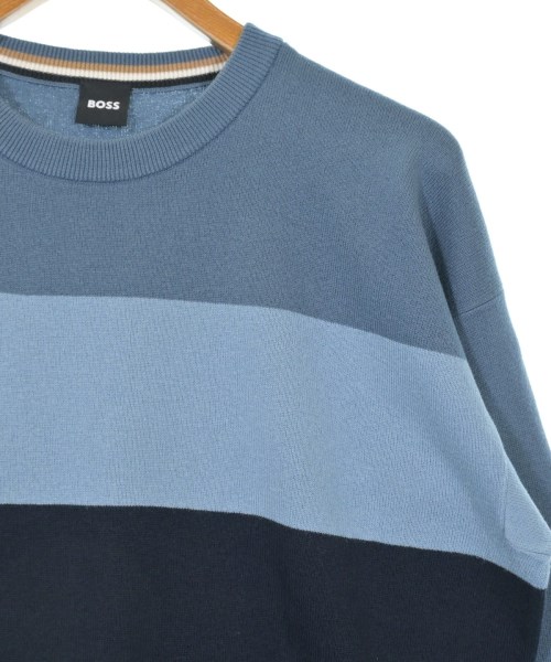 HUGO BOSS（ヒューゴボス）ニット・セーター 青 サイズ:S メンズ/2200615339153