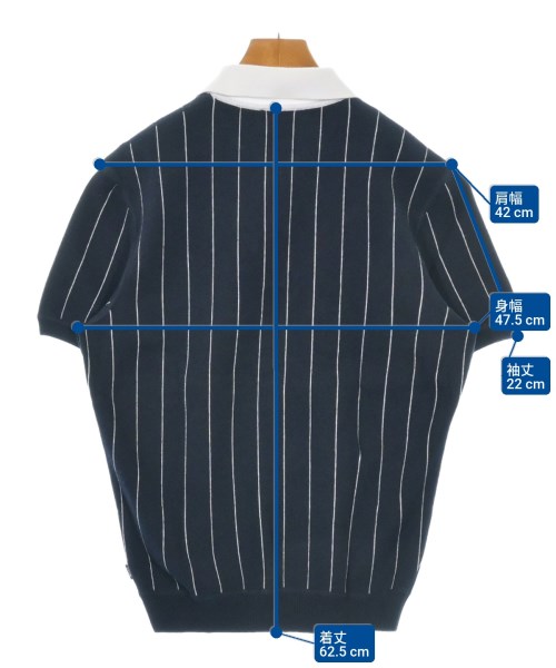 HUGO BOSS（ヒューゴボス）ニット・セーター 紺 サイズ:XS メンズ/2200615339160
