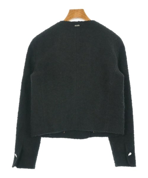 HUGO BOSS（ヒューゴボス）ノーカラージャケット 黒 サイズ:36(XS位) レディース/2200631876014