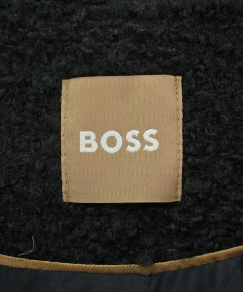 HUGO BOSS（ヒューゴボス）ノーカラージャケット 黒 サイズ:36(XS位) レディース/2200631876014