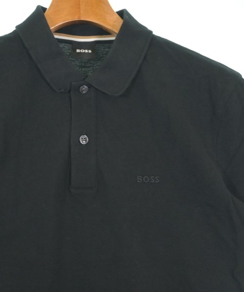 HUGO BOSS（ヒューゴボス）ポロシャツ 黒 サイズ:M メンズ/2200620400169