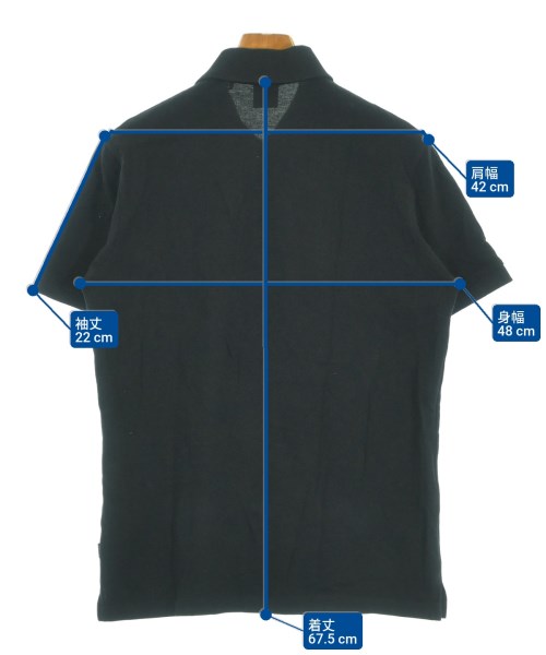 HUGO BOSS（ヒューゴボス）ポロシャツ 黒 サイズ:M メンズ/2200620400169