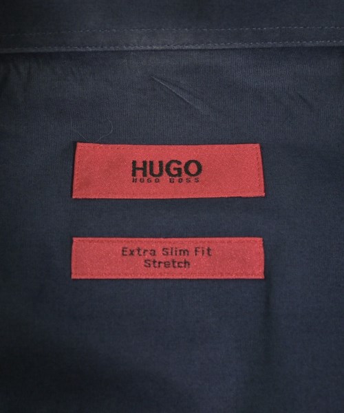 HUGO BOSS（ヒューゴボス）ドレスシャツ 紺 サイズ:37(XS位) メンズ/2200610815027