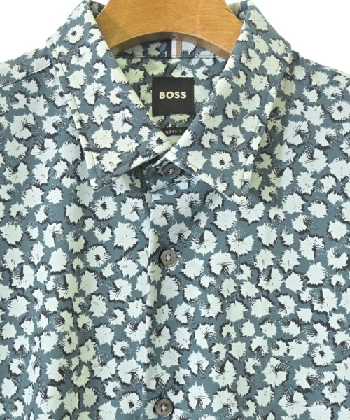 HUGO BOSS（ヒューゴボス）カジュアルシャツ 青 サイズ:L メンズ/2200612672079