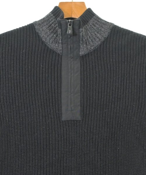 HUGO BOSS（ヒューゴボス）ニット・セーター 黒 サイズ:M メンズ/2200610066016