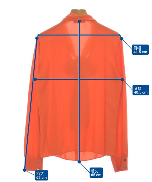 HUGO BOSS（ヒューゴボス）ブラウス オレンジ サイズ:42(M位) レディース/2200604985095