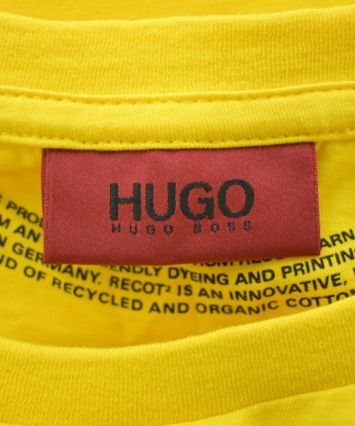 HUGO BOSS（ヒューゴボス）Tシャツ・カットソー 黄 サイズ:M メンズ/2200608956039