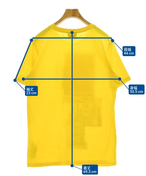 HUGO BOSS（ヒューゴボス）Tシャツ・カットソー 黄 サイズ:M メンズ/2200608956039