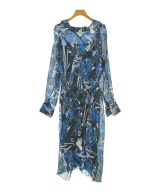 HUGO BOSS（ヒューゴボス）シャツワンピース 青 サイズ:38(S位) レディース/2200675138079