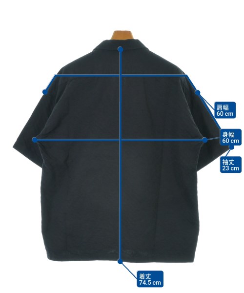 HUGO BOSS（ヒューゴボス）カジュアルシャツ 黒 サイズ:M メンズ/2200675138161