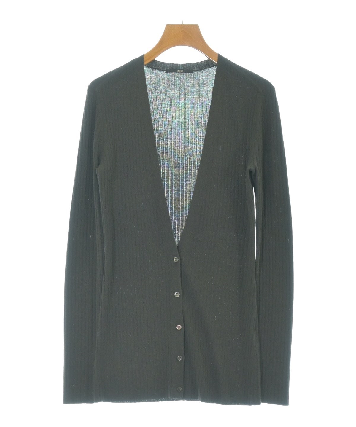 HUGO BOSS（ヒューゴボス）カーディガン グレー サイズ:S レディース