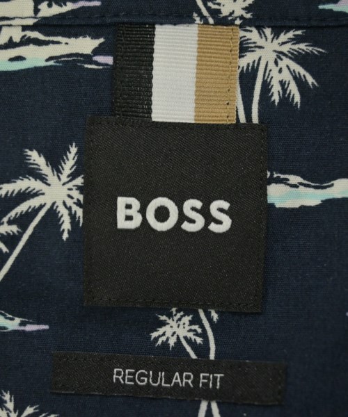 HUGO BOSS（ヒューゴボス）カジュアルシャツ 紺 サイズ:M メンズ/2200677456034