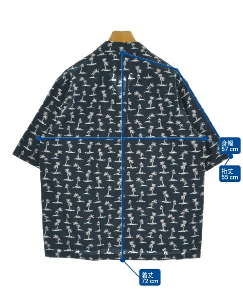 HUGO BOSS（ヒューゴボス）カジュアルシャツ 紺 サイズ:M メンズ/2200677456034