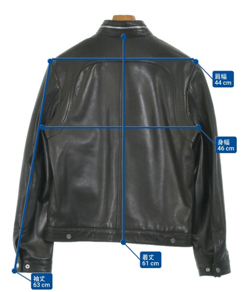 HUGO BOSS（ヒューゴボス）ライダース 黒 サイズ:XS メンズ/2200679341024