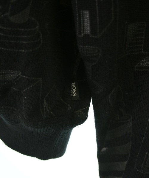 HUGO BOSS（ヒューゴボス）ニット・セーター 黒 サイズ:S メンズ/2200679341079