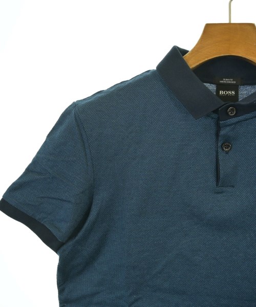 HUGO BOSS（ヒューゴボス）ポロシャツ 青 サイズ:S メンズ/2200679341086
