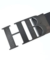 HUGO BOSS（ヒューゴボス）ベルト 紺 サイズ:- メンズ/2200679341116