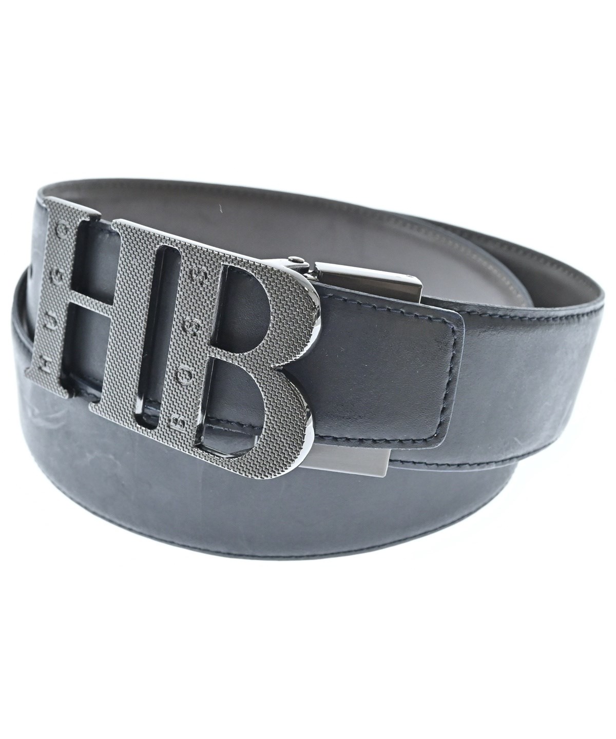 HUGO BOSS  ヒューゴボス ベルト HUGO BOSS（ヒューゴボス）ベルト 紺 サイズ:- メンズ/2200679341116